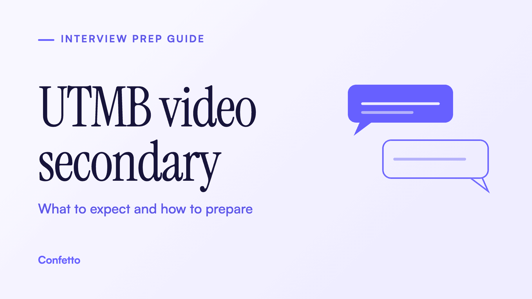 Title card: UTMB video secondary, what to expect and how to prepare