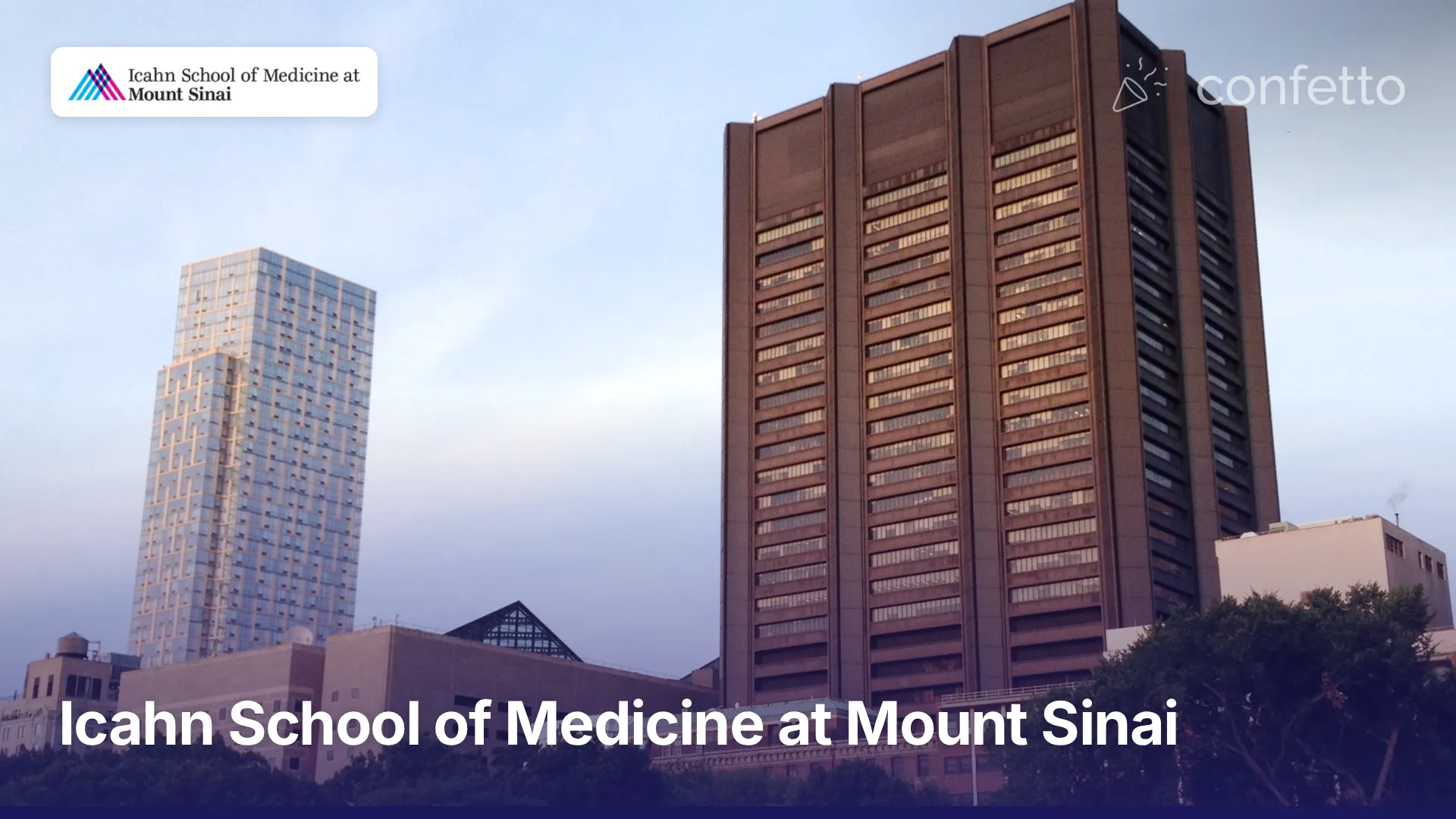 Icahn School of Medicine at Mount Sinai campus