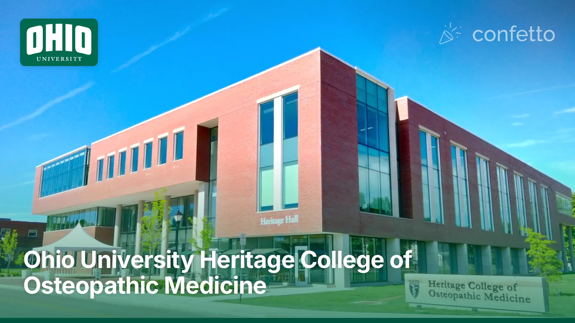 Ohio University Heritage College of Osteopathic Medicine campus