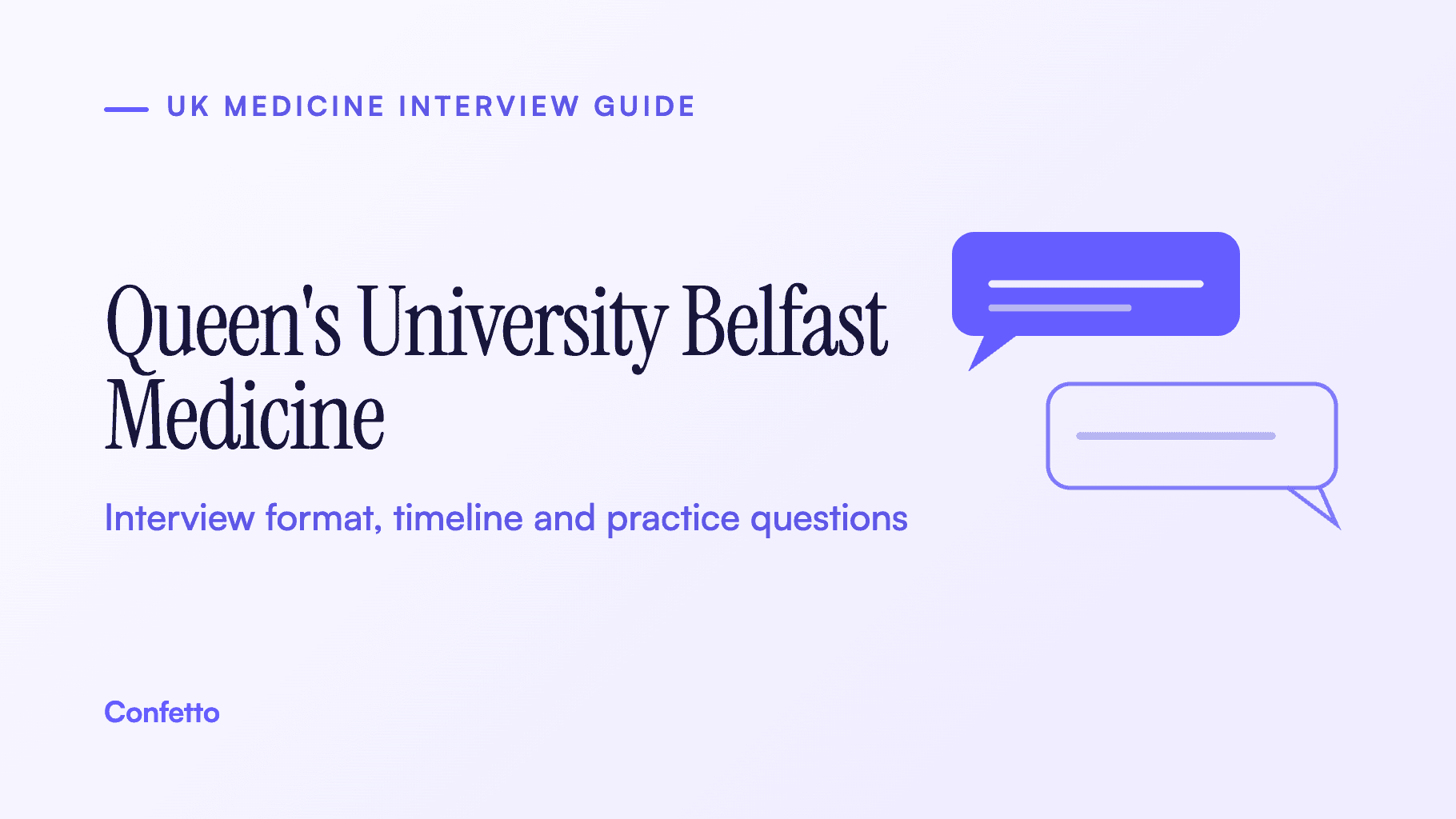 Queen's University Belfast medicine MBBS interview guide: MMI, competencies, selection and practice questions