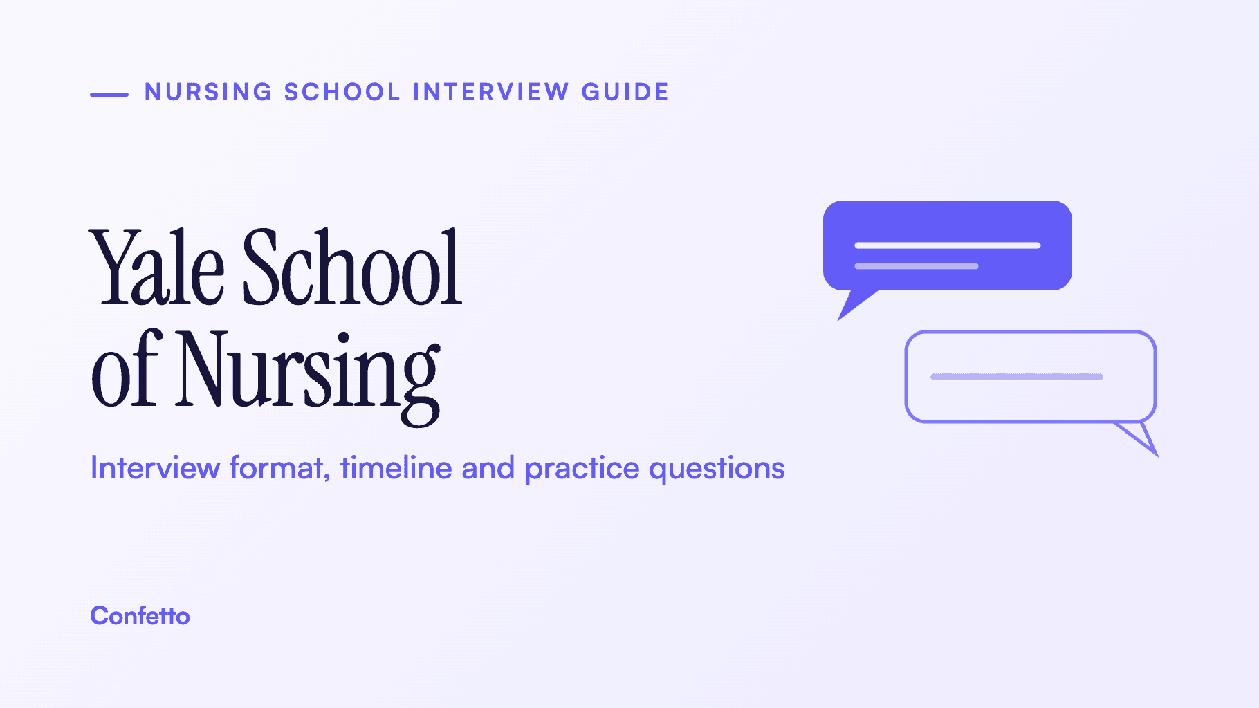 Yale School of Nursing GEPN interview guide: format, timeline and practice questions